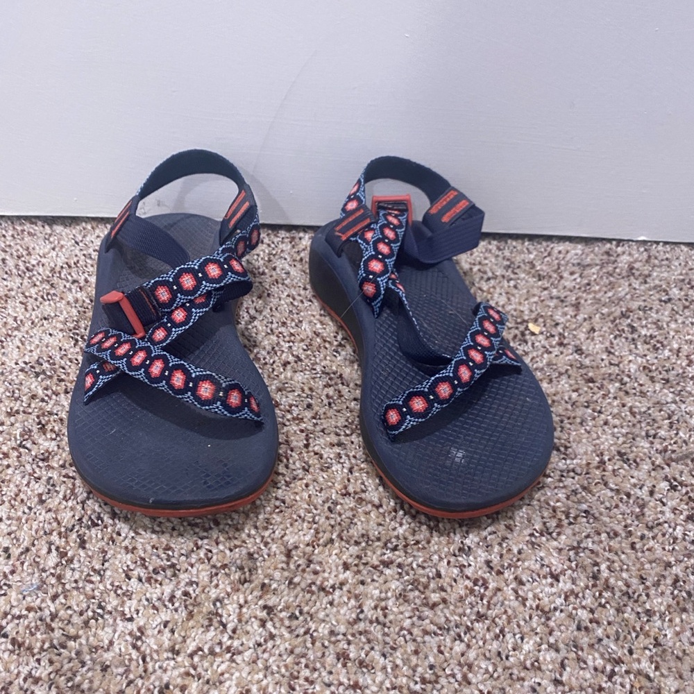 Pink and Blue Chacos